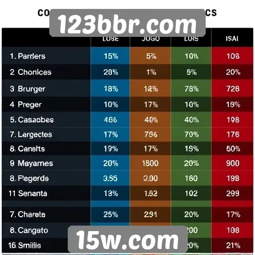 Desempenho técnico de jogos populares no 123bbr